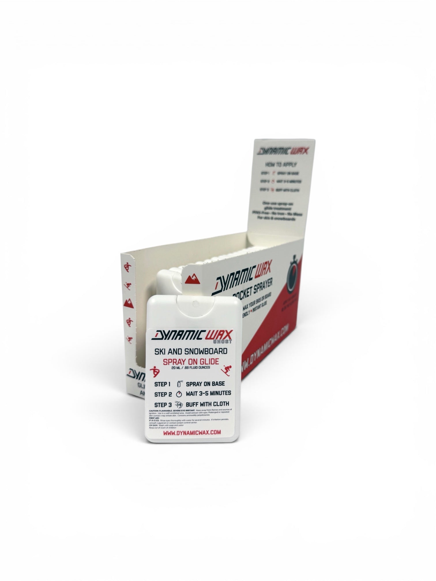 Pocket Spray On Wax - 16 Pack - Retail Ready